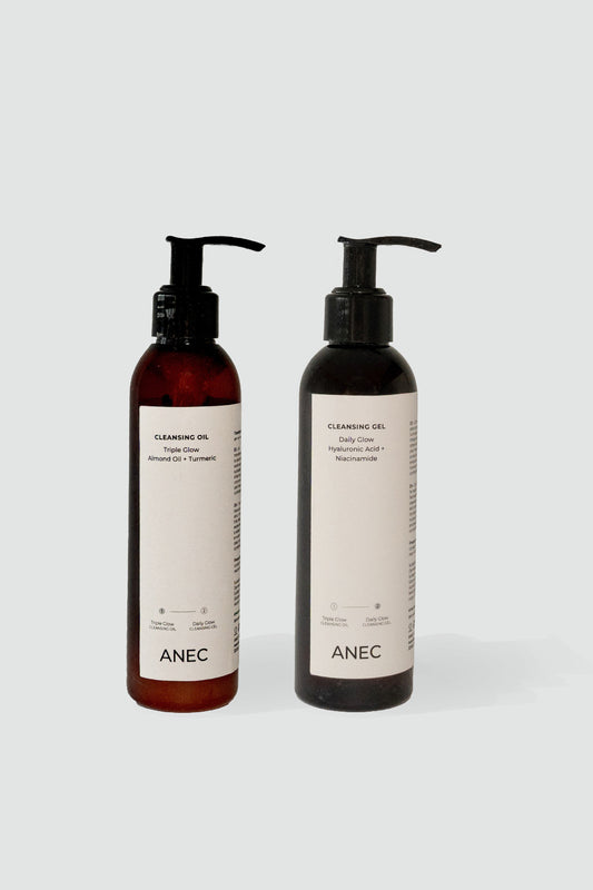 THE GLOW CLEANSING ROUTINE